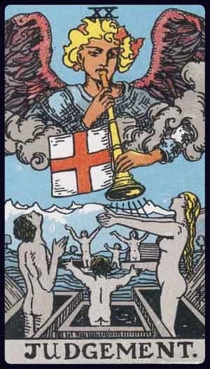 Judgement tarot card